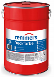 Farba Remmers silnie kryjąca do drewna Deckfarbe 10L - Antracyt RAL 7016