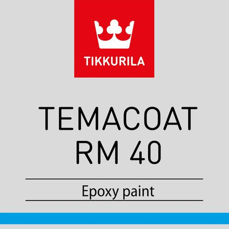 Temacoat RM 40 - farba do betonu epoksydowa / uniwersalna / 2w1 - 3 L