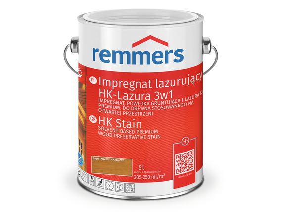 HK-LASUR REMMERS 5L - Dąb Rustykalny 2263