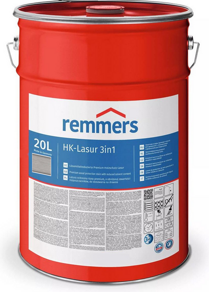 Impregnat Remmers HK-Lasur 20L - Platynowy 2291