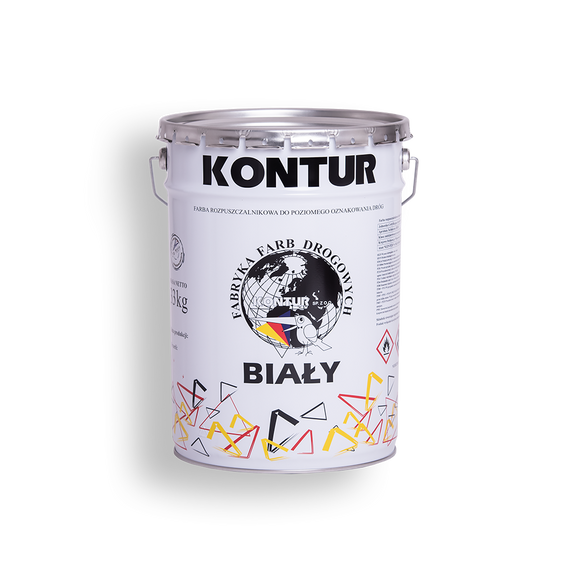 Farba drogowa KONTUR - BIAŁY 20L / 33 kg