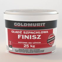 GOLDMURIT FINISZ - Gotowa gładź szpachlowa 25 kg