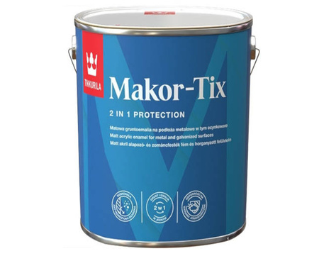 Makor-Tix Tikkurila - najlepsza farba na dach / GRAFIT / 3L