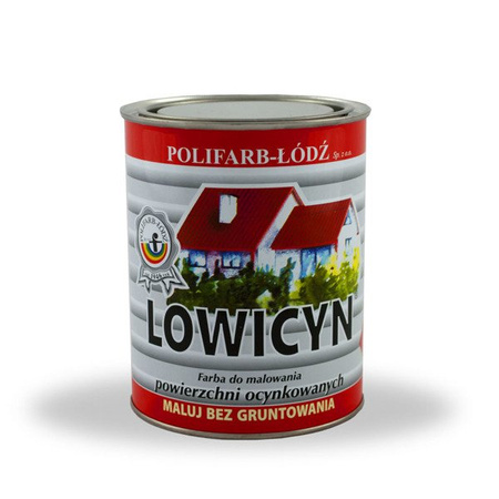 Farba na dach Lowicyn Brąz Czekoladowy 10L MAT - RAL8017