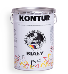 Farba drogowa KONTUR - BIAŁY 20L / 33 kg