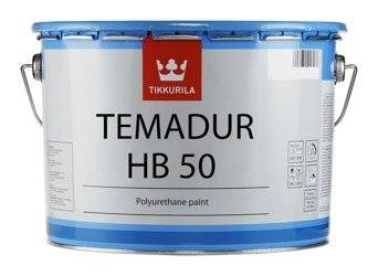 Temadur HB 50 farba poliuretanowa Tikkurila - półpołysk 10L