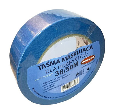 Taśma malarska DYNAMIC BLUE 38/50M