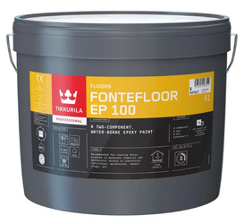 Farba epoksydowa do posadzek betonowych - Fontefloor EP 100 / wodorozcieńczalna - 9 L