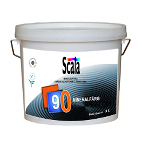 SCALA Mineralfarg 90 - Farba Silikatowa na elewację 10L