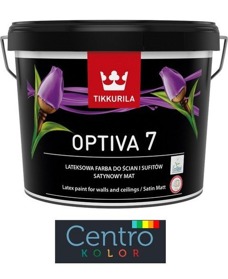 Farba lateksowa do ścian i sufitów  - Tikkurila Optiva Satin Matt [7]
