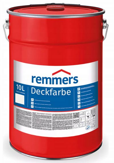 Farba Remmers silnie kryjąca do drewna 10L - Biały RAL 9016