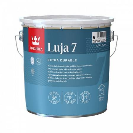 Tikkurila LUJA 7 Matt - farba akrylowa z środkiem grzybobójczym - 9 L