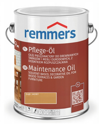 Olej do tarasów REMMERS PFLEGE-ÖL Dąb jasny 2605 - 5L