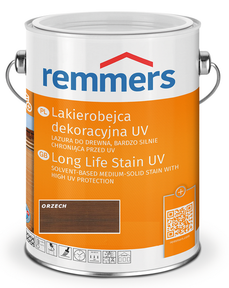 REMMERS Lakierobejca dekoracyjna UV 5L Orzech UV+