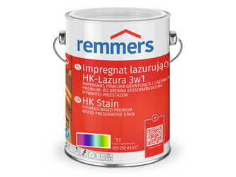 Remmers HK-Lasur 5L Impregnat lazurujący do drewna KOLORY