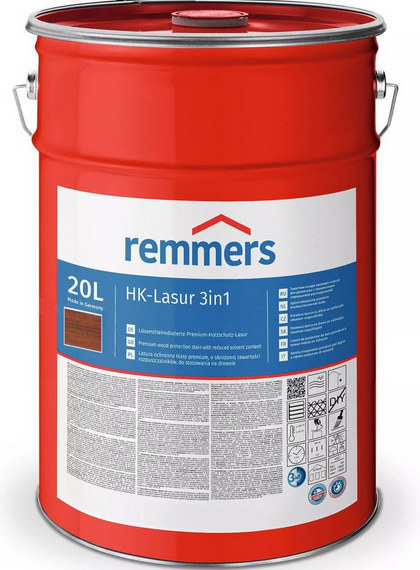 Remmers HK-Lasur 20L - Kasztan 2253