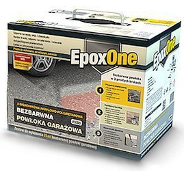 EpoxOne Zabezpieczająca Bezbarwna Posadzka Garażowa - zestaw BEZBARWNY