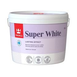 Tikkurila Super White 10 L - Farba lateksowa - pełny mat