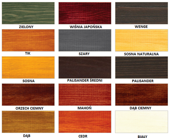 Drewnochron Impregnat Extra do drewna 9L - Wenge