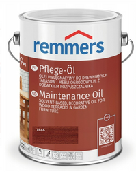 Olej do tarasów REMMERS PFLEGE-ÖL Teak 2653 - 5L