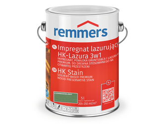HK-lasur REMMERS 5L - Ciemnozielony 2254