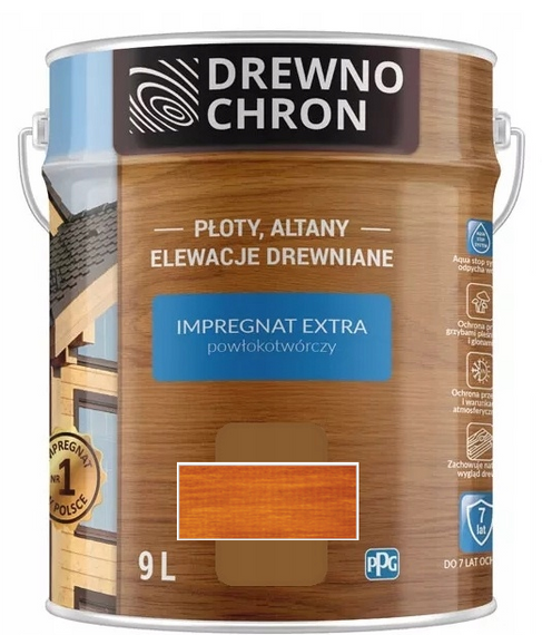 Drewnochron Impregnat Extra do drewna 9L - Tik