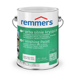 Farba Remmers silnie kryjąca do drewna 5L - Biały RAL 9016