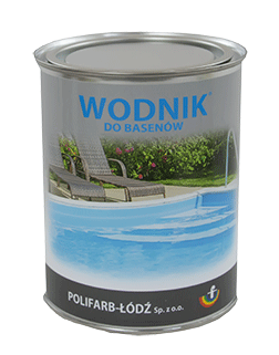 WODNIK farba chlorokauczukowa do malowania basenów 5L - Błękitny