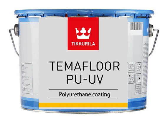 Temafloor PU-UV Color dwuskładnikowa powłoka poliuretanowa KPL 15L