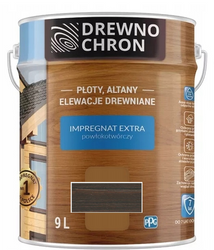 Drewnochron Impregnat Extra do drewna 9L - Wenge