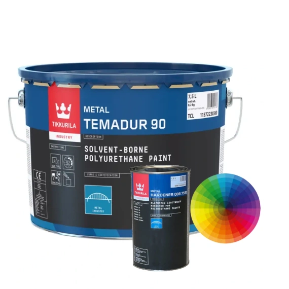 Temadur 90 wysokopołyskowa farba nawierzchniowa kpl 9 L