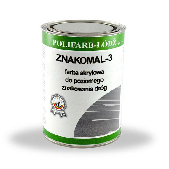 ZNAKOMAL 3 - farba drogowa 10L BIAŁA