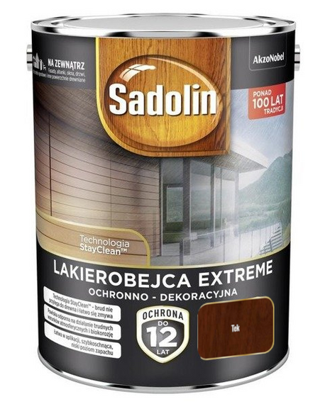 SADOLIN Lakierobejca extreme - Tek- 4,5L