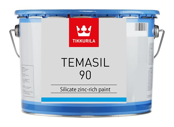 Temasil 90 - farba podkładowa z dużą zawartością cynku na wysokie temperatury - 19 L