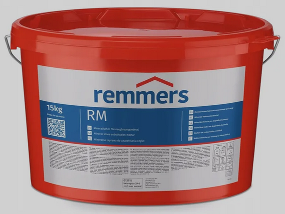  Mineralna zaprawa Remmers RM do uzupełniania cegieł 15KG