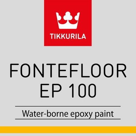 Farba epoksydowa do posadzek betonowych - Fontefloor EP 100 / wodorozcieńczalna - 9 L