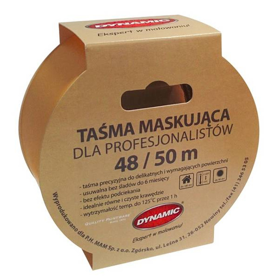 Taśma malarska DYNAMIC GOLD 38/50M Profesjonalna