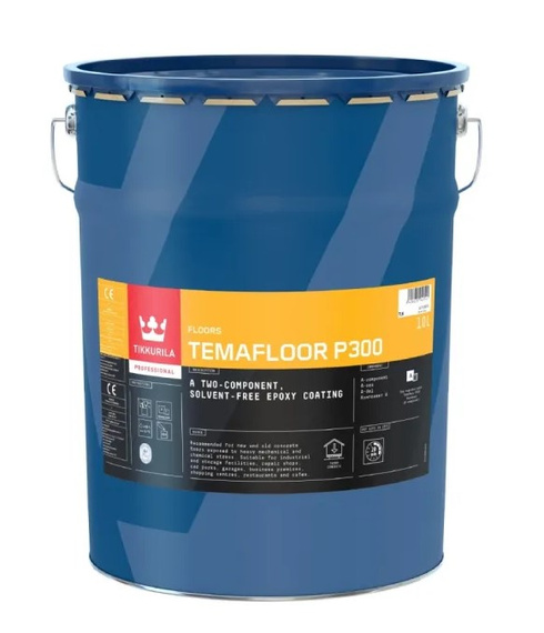 TEMAFLOOR P300 - powłoka/żywica epoksydowa na posadzkę - 12,5 L