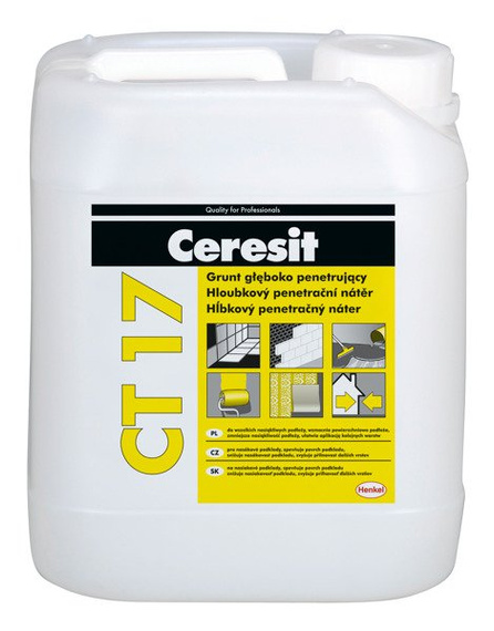 Grunt głęboko penetrujący 10 L - Ceresit CT 17