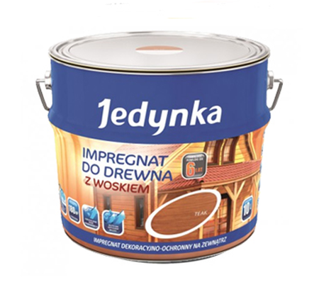 JEDYNKA Impregnat do drewna z woskiem  - Teak