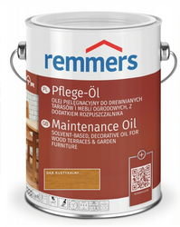 Olej do tarasów REMMERS PFLEGE-ÖL Dąb rustykalny 2607 - 5L