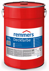Farba Remmers silnie kryjąca do drewna Deckfarbe 10L - Ciemnoszary
