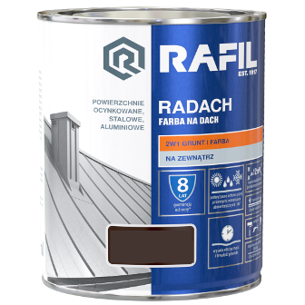 RAFIL Radach 10L - Czerwony tlenkowy RAL 3009