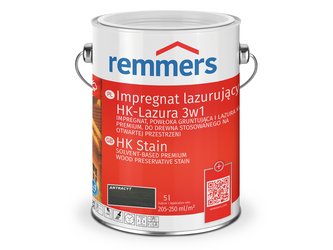 HK-LASUR REMMERS 5L - Antracytowy 2293