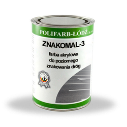 ZNAKOMAL 3 - farba drogowa 10L BIAŁA