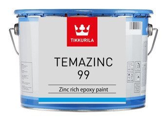 Temazinc 99 farba podkładowa / podkład epoksydowy z cynkiem - szary 8 L