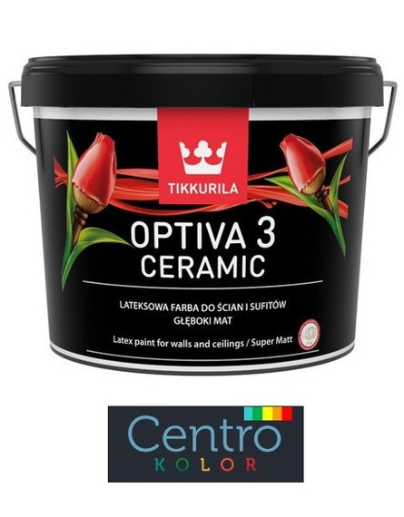 Farba ceramiczna do ścian i sufitów - Tikkurila Optiva Ceramic Super Matt [3]