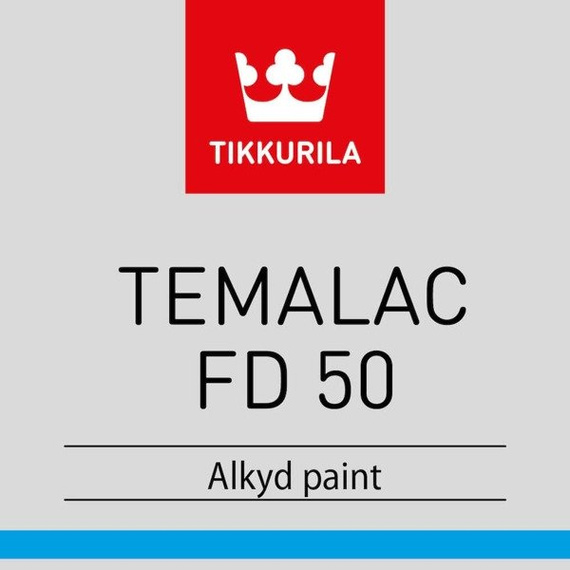 Farba antykorozyjna Temalac FD 50 - farba alkidowa gruntoemalia 18 L