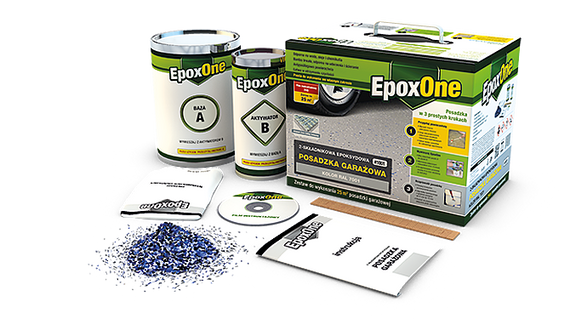 Zestaw epoksydowy do garaży / na posadzki betonowe EPOXONE - zestaw STANDARD