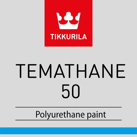 Temathane 50 farba poliuretanowa dwuskładnikowa - półpołysk 9 L GRUPA CENOWA 5